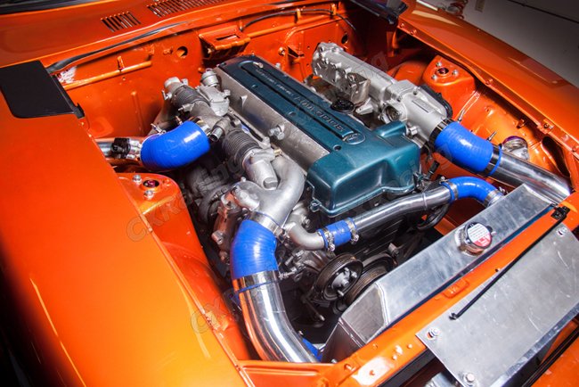Painting the Engine Block - Datsun 240z — Kanga Motorsports