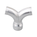 Aluminum Y Pipe Dual 1.5" to 2" Cold Air Intake Turbo Intercooler Pipe Aluminum Y Pipe Dual 1.5" to 2" Cold Air Intake Turbo Intercooler Pipe