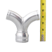 Aluminum Y Pipe Dual 1.5" to 2" Cold Air Intake Turbo Intercooler Pipe Aluminum Y Pipe Dual 1.5" to 2" Cold Air Intake Turbo Intercooler Pipe