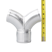 Aluminum Y Pipe Dual 2.75" to 3" Cold Air Intake Turbo Intercooler Pipe Aluminum Y Pipe Dual 2.75" to 3" Cold Air Intake Turbo Intercooler Pipe
