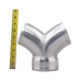 Aluminum Y Pipe Dual 3.5" to 4" Cold Air Intake Turbo Intercooler Pipe Aluminum Y Pipe Dual 3.5" to 4" Cold Air Intake Turbo Intercooler Pipe