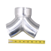 Aluminum Y Pipe Dual 3.5" to 4" Cold Air Intake Turbo Intercooler Pipe Aluminum Y Pipe Dual 3.5" to 4" Cold Air Intake Turbo Intercooler Pipe