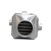 Universal Liquid/Water to Air Intercooler 3.5"X4"X14",Two 2.5" Air Inlet Outlet