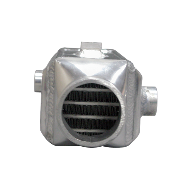 Universal Liquid/Water to Air Intercooler 5"X5"X15",Two 3" Air Inlet Outlet