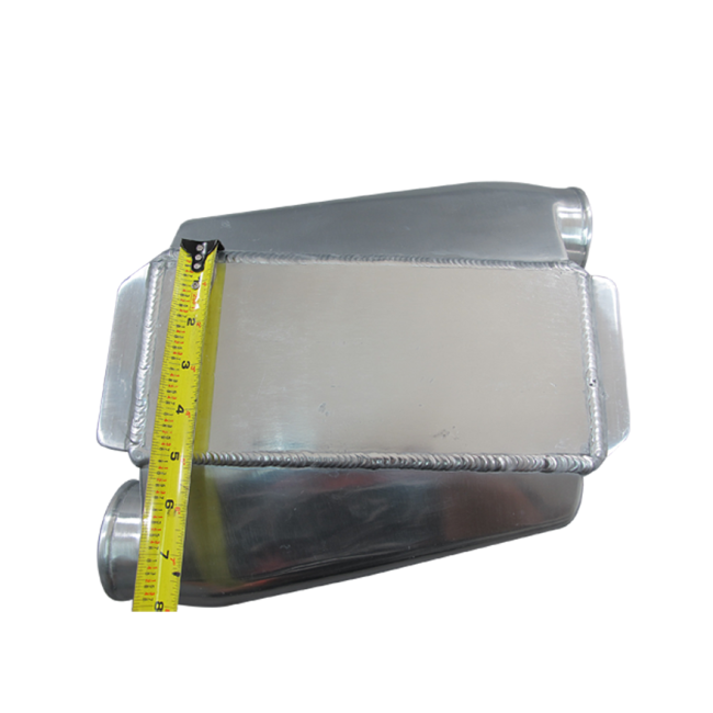 Liquid Water to Air Intercooler, Core 10"x5"x4.5", 4.5" Core, 3" Air