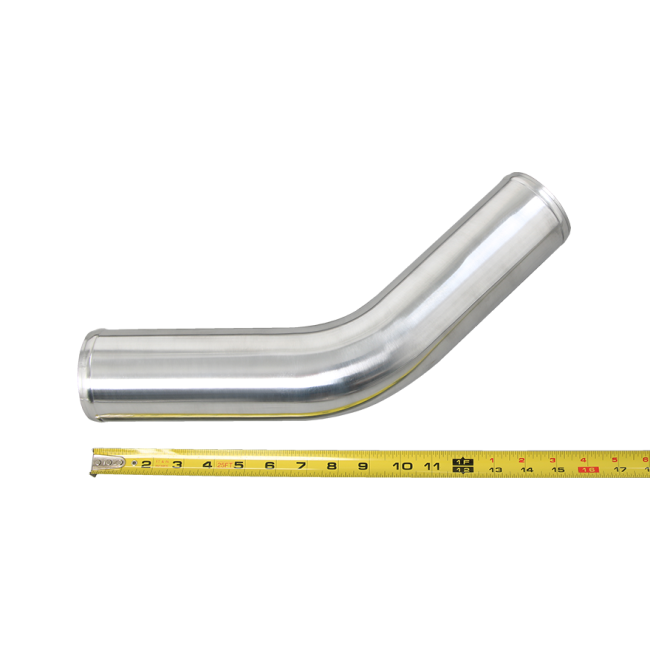 Universal aluminum pipe Piping Kit 3" 6 pcs Exhaust 45 90 U Pipe Tube