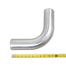 Universal aluminum pipe Piping Kit 3" 6 pcs Exhaust 45 90 U Pipe Tube