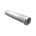 Aluminum Weld On Vacuum Pipe Nipple Tube 8mm 2" Length