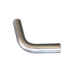 1.5" 75 Degree Aluminum Pipe, Mandrel Bent Polished, 1.65mm Thick Tube, 15" Length Tube