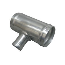 1.5" OD Aluminum Joiner Vacuum Pipe 4" Length Radiator