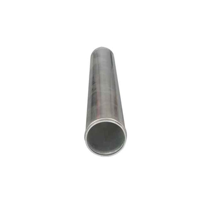 3" Straight Aluminum Pipe, 2.0mm Thick Tube, 18" Length
