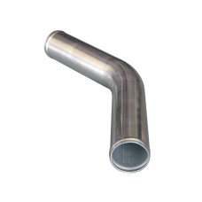 2.75" 45 Degree Bend Aluminum Pipe, 2.0mm Thick Tube, 18" Length
