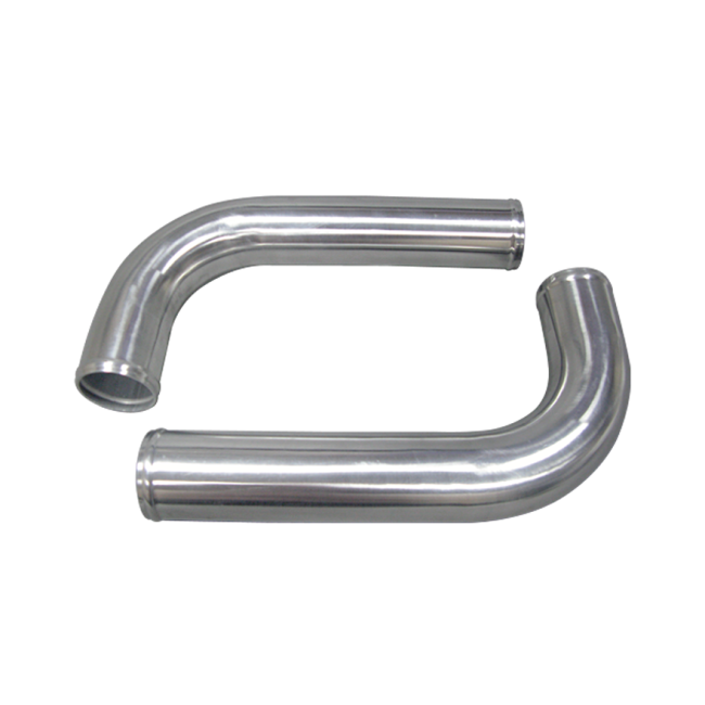 Autobahn88 Aluminum Alloy Pipe 300mm 64mm Intake Pipe and Universal Use for Intercooler Pipe L 12 90 Degree OD 2.5 Chrome Polish