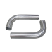 2pcs 2.5" Inch OD 90 Degree L-Bend Universal Aluminum Intercooler Intake Pipe Tube