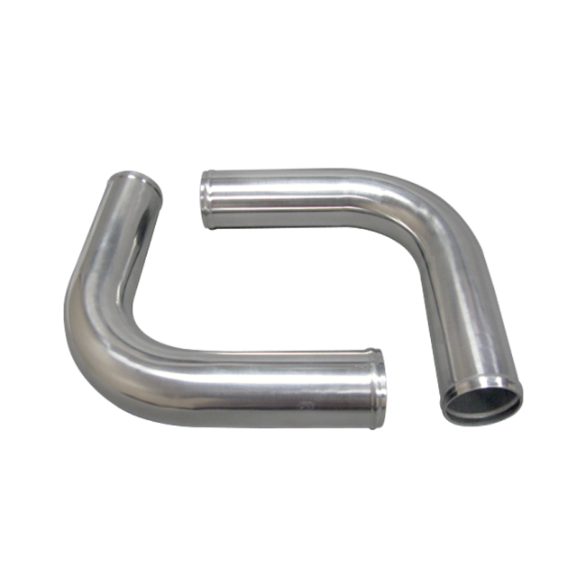 2pcs 2.5" Inch OD 90 Degree Universal Aluminum Intercooler Intake Pipe