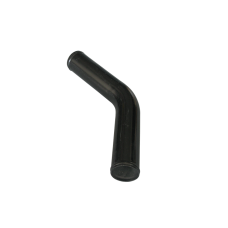 2.5" Aluminum Pipe 45 Degree Bend, Powder Coated, Mandrel Bent, 2.0mm Thick, 18" Length