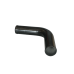 3" Aluminum Pipe 75 Degree Bend, Powder Coated, Mandrel Bent, 2.0mm Thick, 18" Length Tube