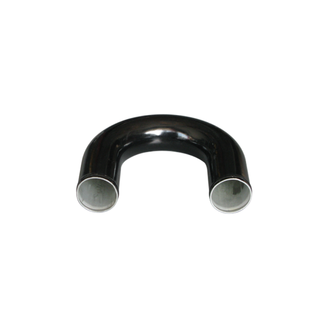 3" Aluminum Pipe 180 Degree U Bend, Powder Coated, Mandrel Bent, 2.0mm