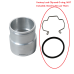 2.75" Billet Aluminum Throttle Body Connector Adapter For 2024+ Toyota Land Cruiser LC250