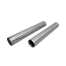 2pcs 2.5" Inch OD Straight Universal Aluminum Intercooler Intake Pipe Tube
