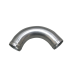 2.75" OD 120 Degree Aluminum Pipe, Mandrel Bent Polished, 2mm Thick Tube, 10" Length 2.75" OD 120 Degree Aluminum Pipe, Mandrel Bent Polished, 2mm Thick Tube, 10" Length