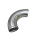 2.75" OD 120 Degree Aluminum Pipe, Mandrel Bent Polished, 2mm Thick Tube, 10" Length 2.75" OD 120 Degree Aluminum Pipe, Mandrel Bent Polished, 2mm Thick Tube, 10" Length