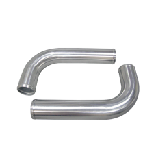 2pcs 3" Inch OD 90 Degree L-Bend Universal Aluminum Intercooler Intake Pipe