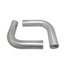 2pcs 3" Inch OD 90 Degree Universal Aluminum Intercooler Intake Pipe