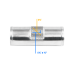 Slot MAF Sensor 3" Aluminum Intake IC Pipe Camaro Mustang VW 2.0 TFSI