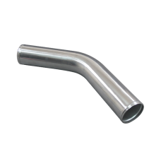 3.25" Aluminum Pipe 45 Degree, 3.0mm Thick Tube, 21.5" in Length