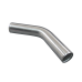 3.5" Aluminum Pipe 45 Degree Mandrel Bend, 3.0mm Thick Tube, 24" in Length