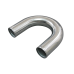 3.25" Aluminum Pipe 180 Degree U-Bend, 3.0mm Thick Tube, 21.5" in Length