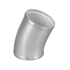 4" O.D. 30 Degree Aluminum Mandrel Bent Short Intake Pipe 