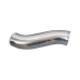 4" OD Air Intake S shape Aluminum Pipe, Mandrel Bent Polished, 3mm Thick Tube, 16" Length