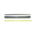 3.5" Straight Aluminum Pipe, 3.0mm Thick Tube, 24" in Length