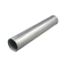 4" Aluminum Straight Pipe, Polished, 3.0mm Thick, 24" Length Tube