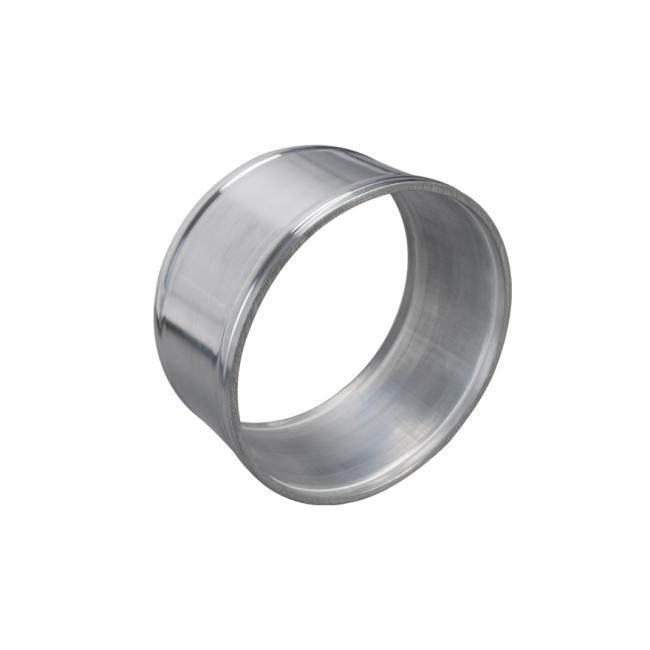 Universal 6" OD Straight Aluminum Joiner Pipe Tube For Intecooler Turbo