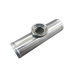 2.25" O.D. BOV FLANGE PIPE, Polished Aluminum, 9" long, for HKS SSQV/SQV Blow Off Valves