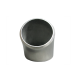 1.9" O.D. Extruded 304 Stainless Steel Elbow 45 Degree Pipe Tube  , 3mm (11 Gauge) Thick