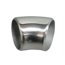 2" O.D. Extruded 304 Stainless Steel Elbow 45 Degree Pipe , 3mm (11 Gauge) Thick