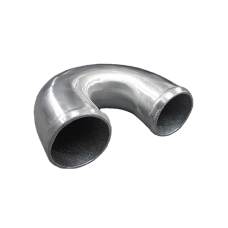 2.5" Cast Aluminium Elbow U 180 Deg for Intercooler Turbo Pipe Tube Polished