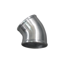 3" Cast Aluminum 45 Degree Elbow Pipe Tube Turbo Intercooler Polished 