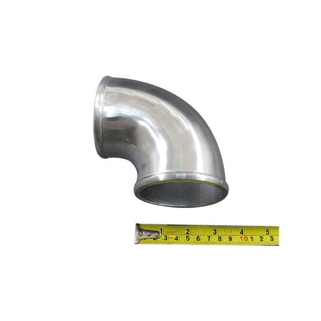 76mm 3" Cast Aluminum 90 Degree Elbow Pipe Turbo Intercooler+silicone hose RD