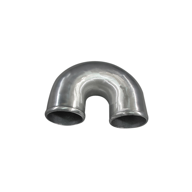CXRacing 2 Cast Aluminium Elbow U 180 Degree Pipe Polished For Turbo Inlet 