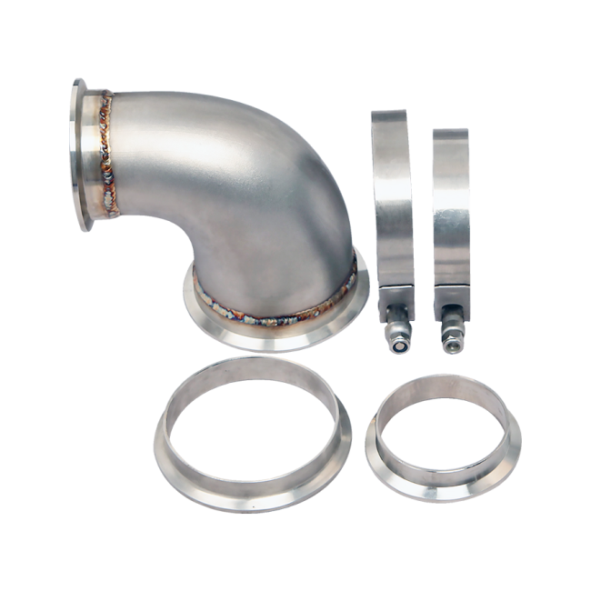 4" V Band Kit Heavy Duty Clamp Stainless Steel Pipe 