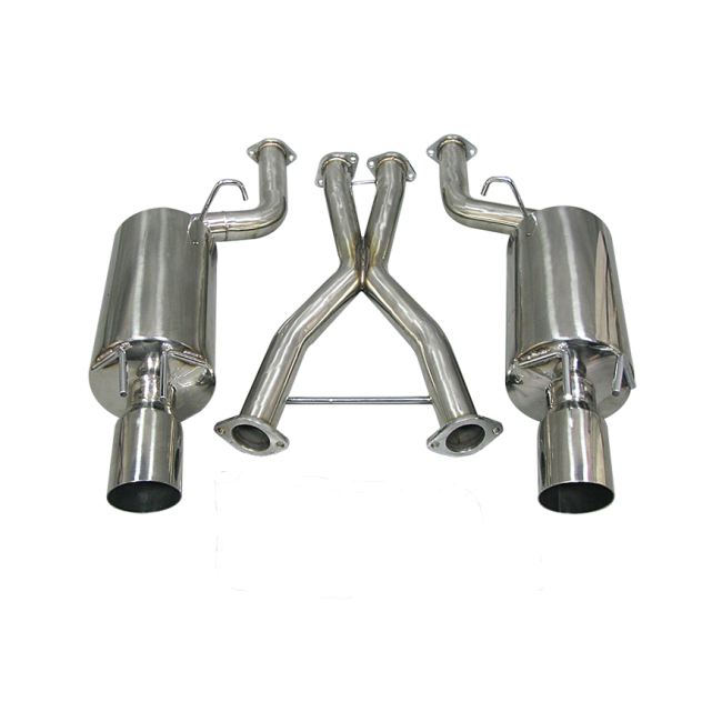 Catback Exhaust System For 90-96 Nissan 300ZX Z32 2 Seater