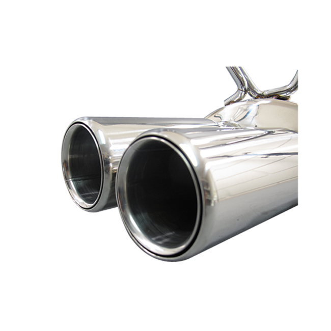 DUAL Tip Catback Exhaust System For 8994 240SX S13 SILVIA