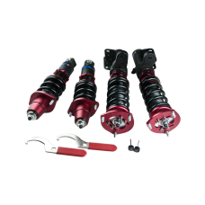 32 Damper Camber Plate Suspension CoilOvers Shock For 02-06 Acura RSX DC5