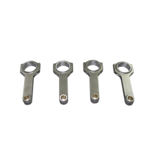 H Beam Connecting Rods Conrod 4 Pcs For VW Audi 1.8 A4 A6 1.8T 5.67" Length