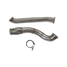 3" Top Mount Turbo Downpipe For 1JZ-GTE Wwap For Cressida MX83 1JZGTE